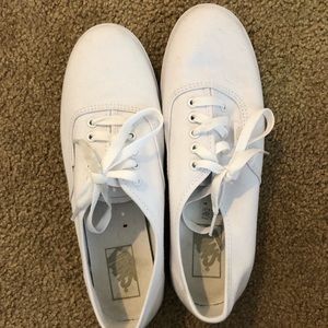 New White tie vans